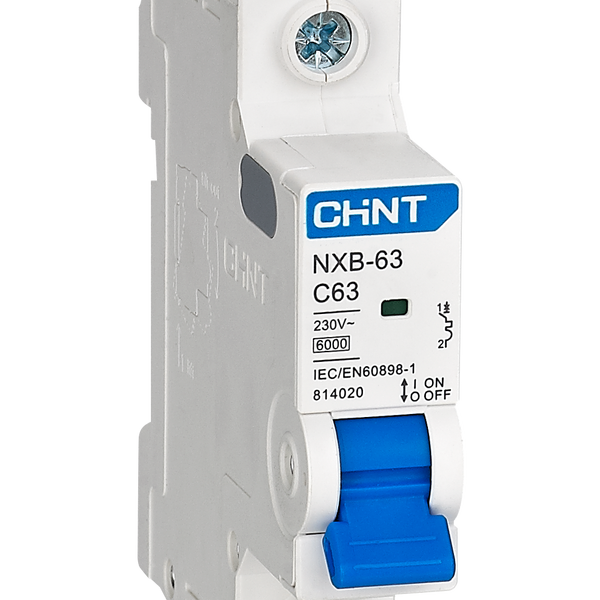 CHINT 6kA 1P 63A Circuit Breaker C-Curve