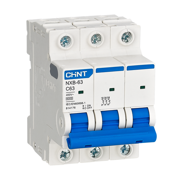 CHINT 6kA 3P 2A Circuit Breaker D-Curve