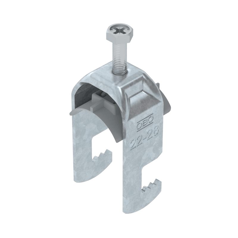 OBO K‑Clamp 40-46 mm - Hot-Dip Galvanised