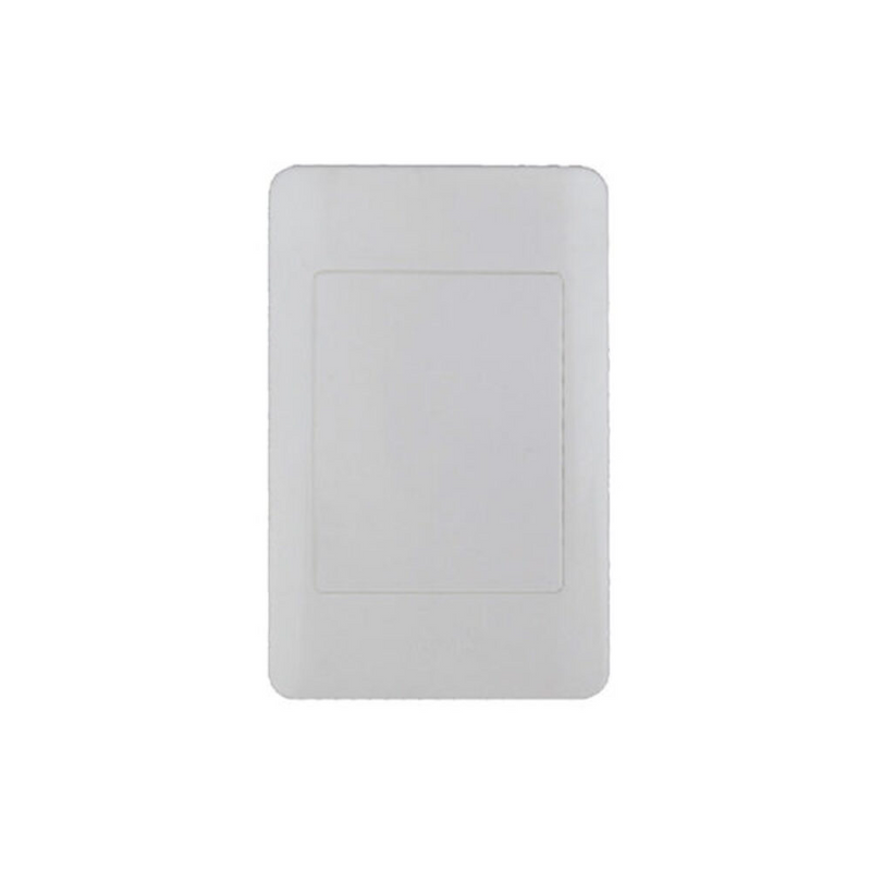 Chint Condere Blank Plate - White (4×2)