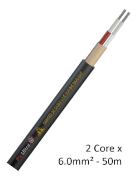 Cable Pack ( 2 x 1.8m DC cables ) (35mm²) (M8)