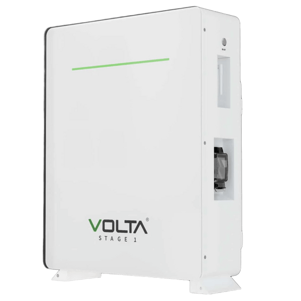 Volta 5.12kWh LiFePO₄ Battery - 51.2VDC 100Ah Wall/Floor Mount