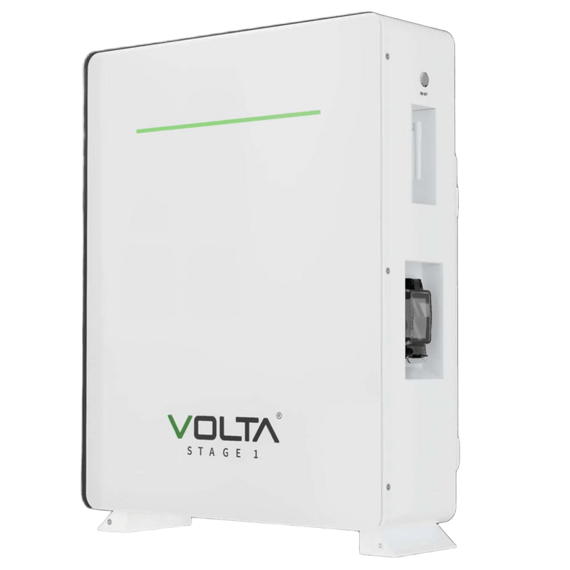 Volta 5.12kWh LiFePO₄ Battery - 51.2VDC 100Ah Wall/Floor Mount