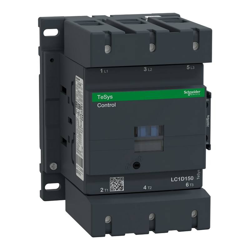 Schneider TeSys D Contactor - 3P (3NO) AC-3 150A (44kW, 24V DC Coil)