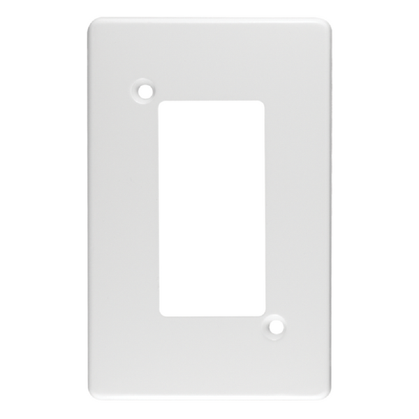 Crabtree Classic 4 Lever Cover Plate - 4×2, White