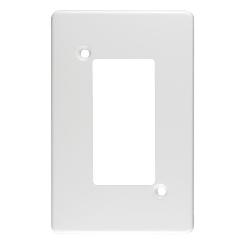 Crabtree Classic 4 Lever Cover Plate - 4×2, White