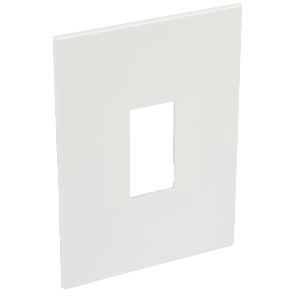 Legrand Arteor Cover Plate - 1‑Lever, 1‑Way Switch, 2×4, White