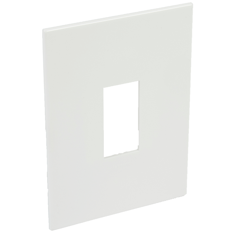 Legrand Arteor Cover Plate - 1‑Lever, 1‑Way Switch, 2×4, White