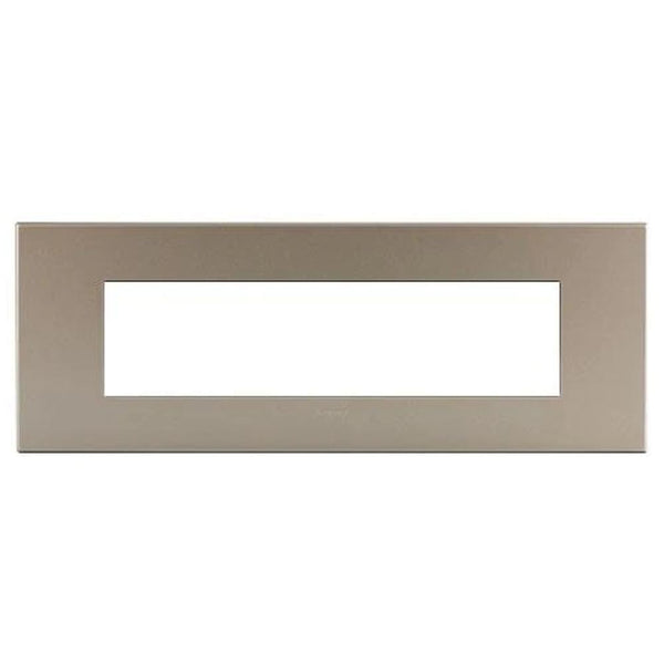 Legrand Arteor 4×4 Cover Plate - 2 x 3 Module Square Soft Aluminium