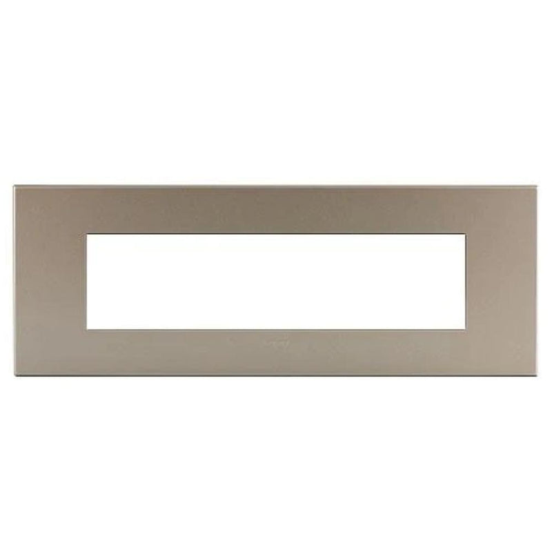 Legrand Arteor 4×4 Cover Plate - 2 x 3 Module Square Soft Aluminium