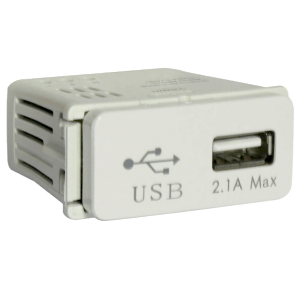 Veti 1 - USB Socket Outlet 2.1A 5V White