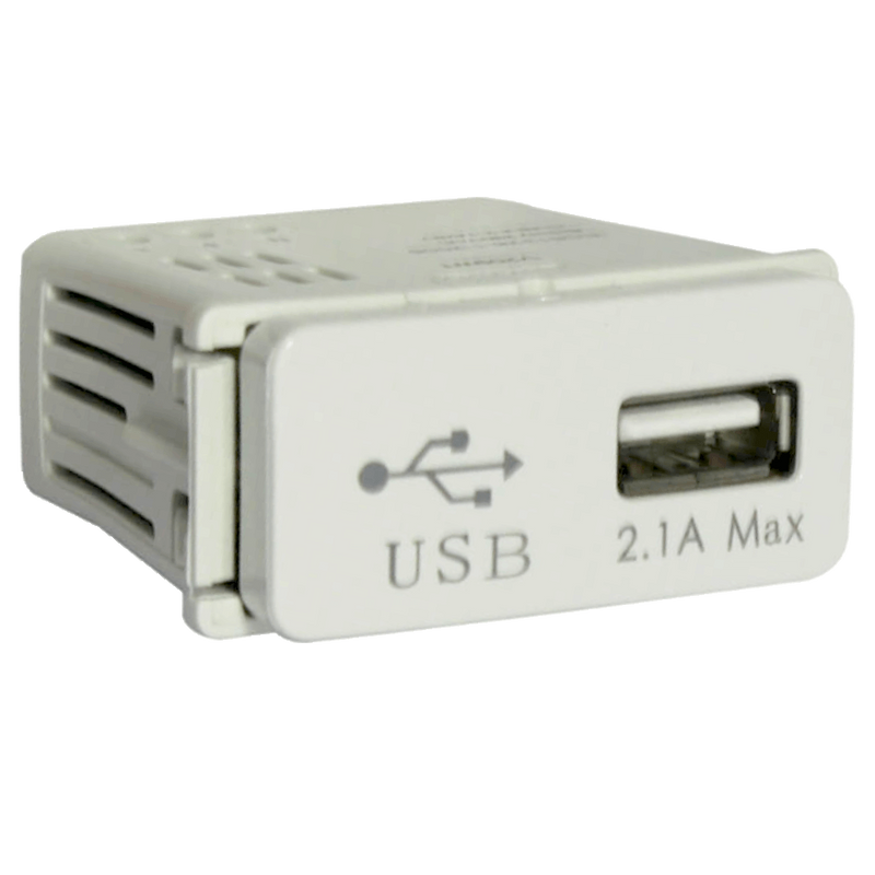 Veti 1 - USB Socket Outlet 2.1A 5V White