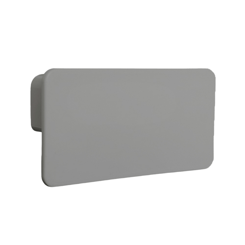 Trunking End Cap - 75x75mm, Grey