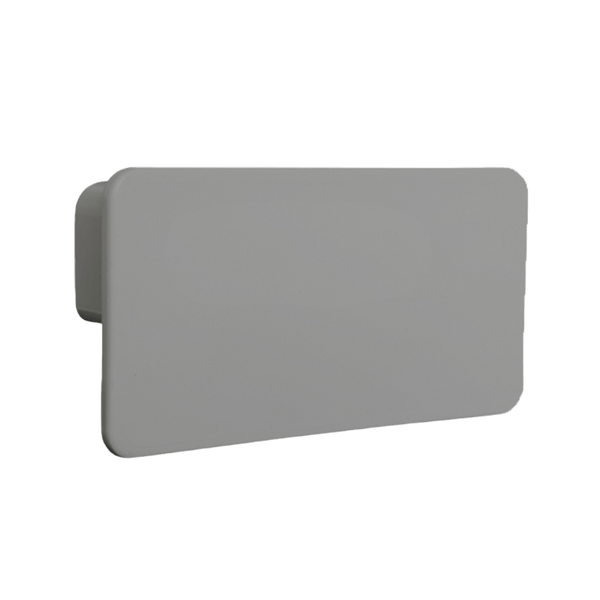 Trunking End Cap - 50x50mm, Grey
