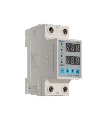 CHINT OV/UV/OC Protector 1-63A 3P+N