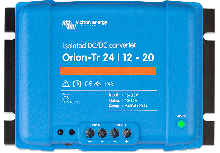 Victron Orion-Tr 12/24-10A (240W) Isolated DC-DC converter