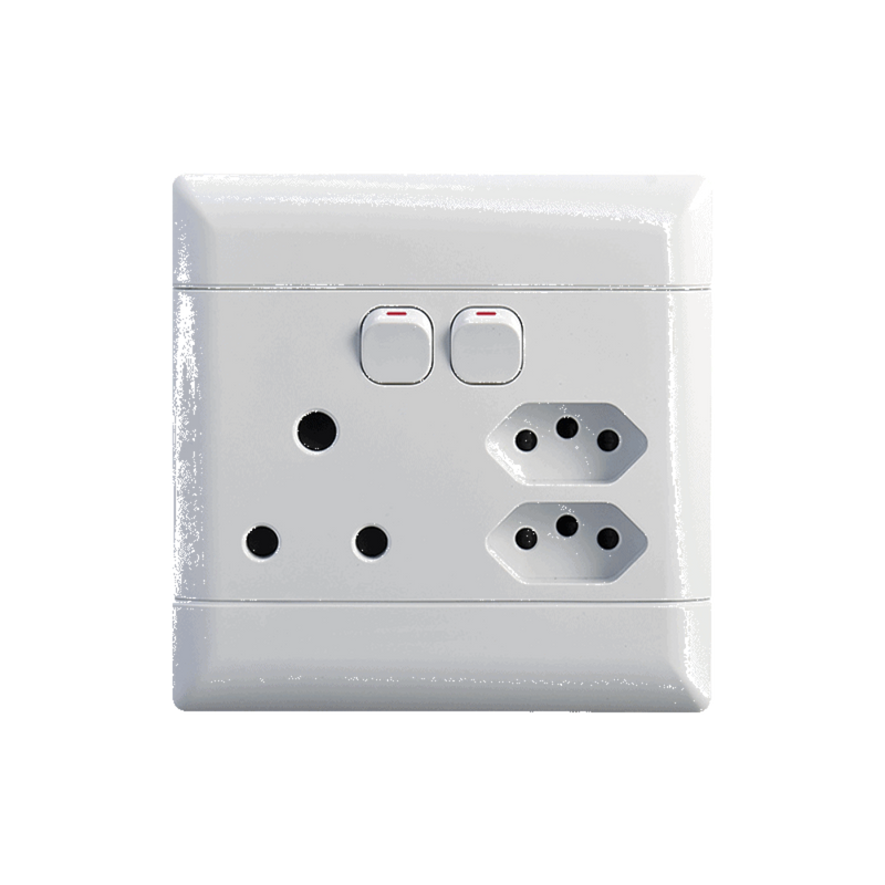 NUR Switch Socket - Single + Euro