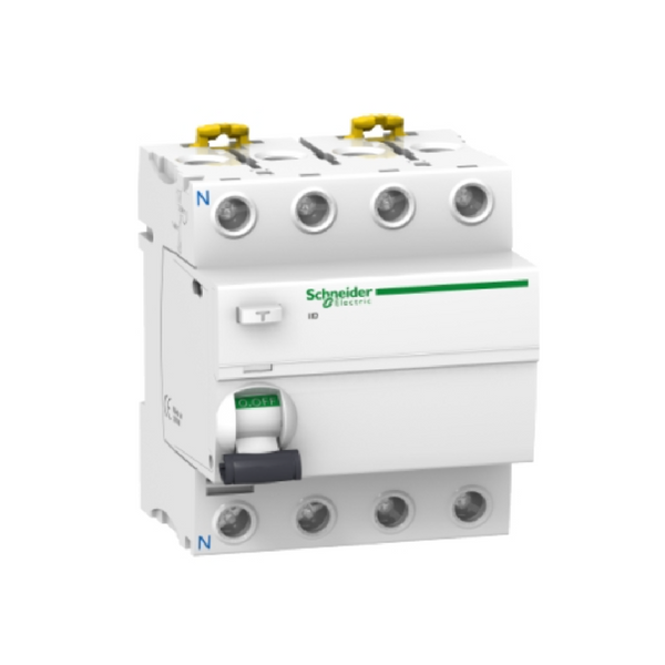 Acti9 80A 4‑Pole RCCB 300 mA - Schneider Electric Earth-Leakage Isolator 80 A 4P 300 mA