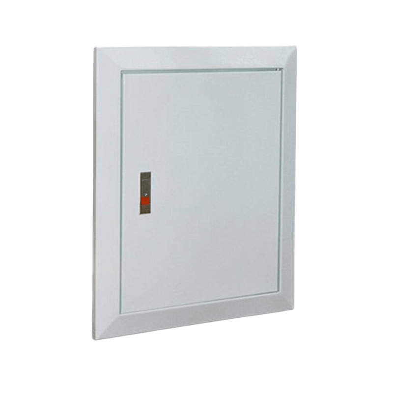 DB SU3 Distribution Board with Door - Surface Mount, 3×15 Way, DIN Rail, White