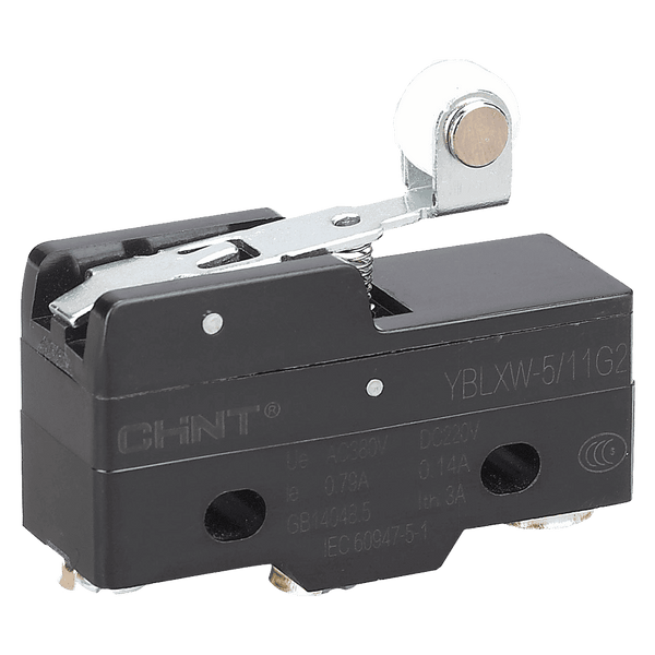 Chint Micro Limit Switch - Short Hinge Roller Lever