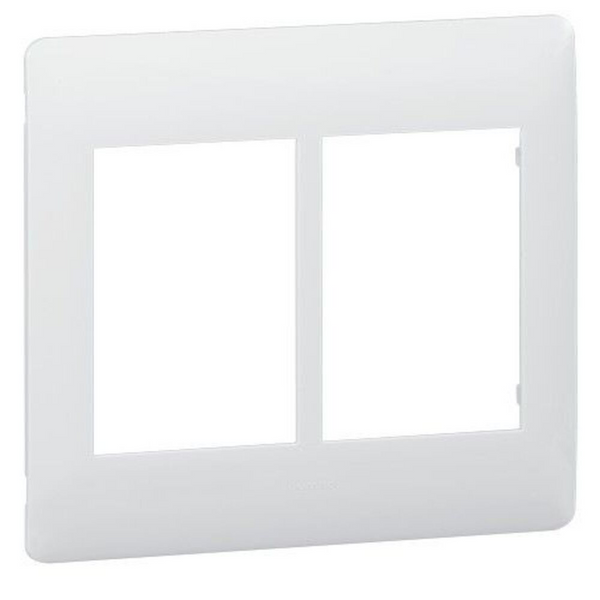 Legrand Ysalis Cover Plate - 2×3 Module, 4×4, White