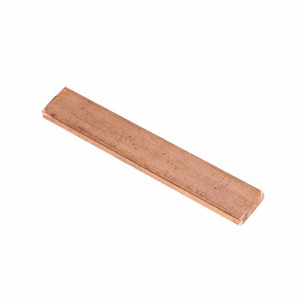 Copper Flat Bar - 25 mm × 3 mm, 3 m Length
