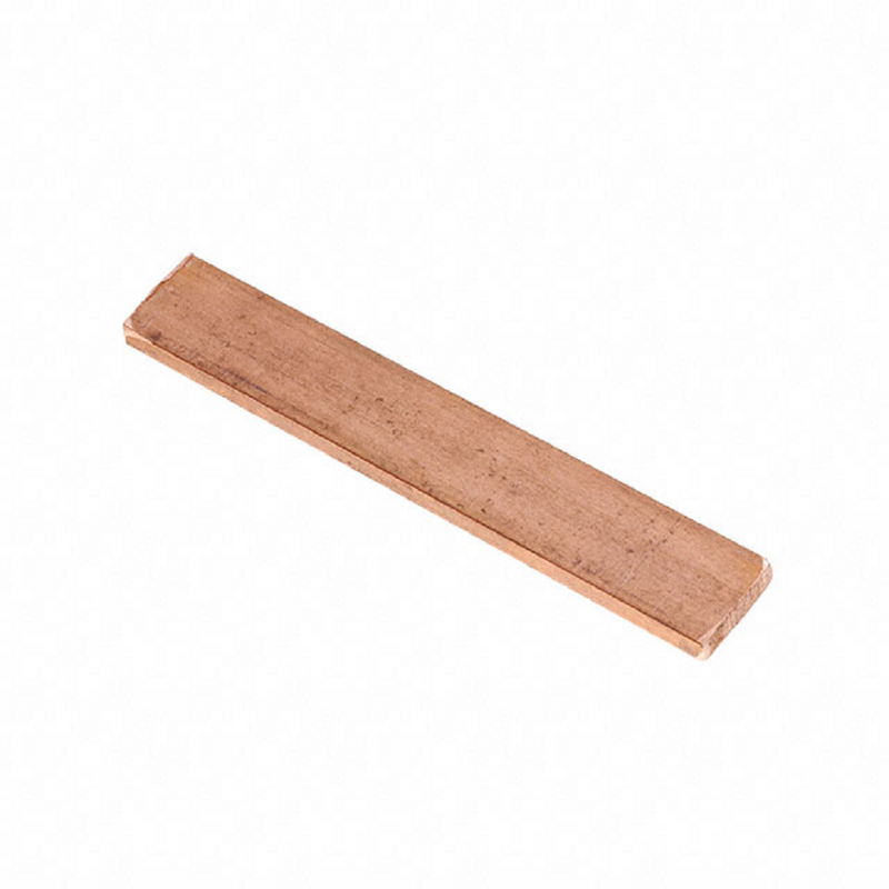 Copper Flat Bar - 25 mm × 3 mm, 3 m Length