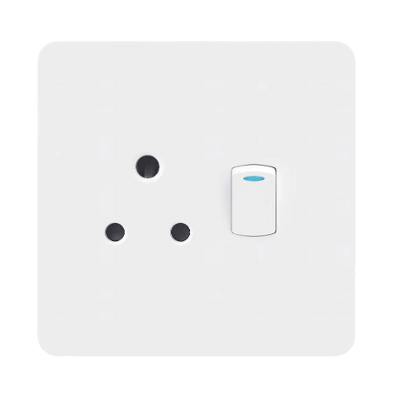 Chint SA / 3 × Euro Switched Socket - 16A, 4×4