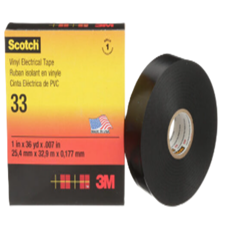 Scotch 3M Tape No. 33 Vinyl Tape 18 mm × 20 m