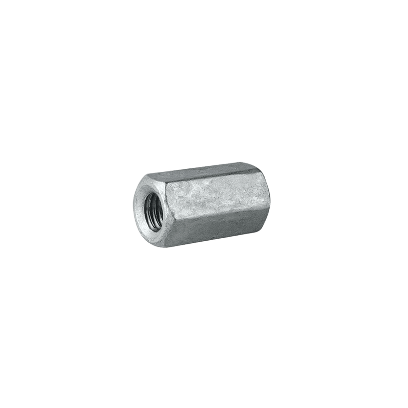 Coupler Nut - M8 × 25mm, Galvanised
