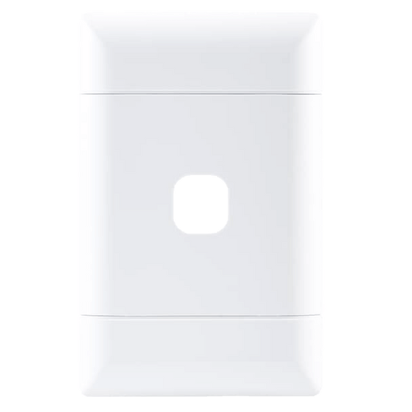 NEU 1 Lever Grid Plate 4×2 - White