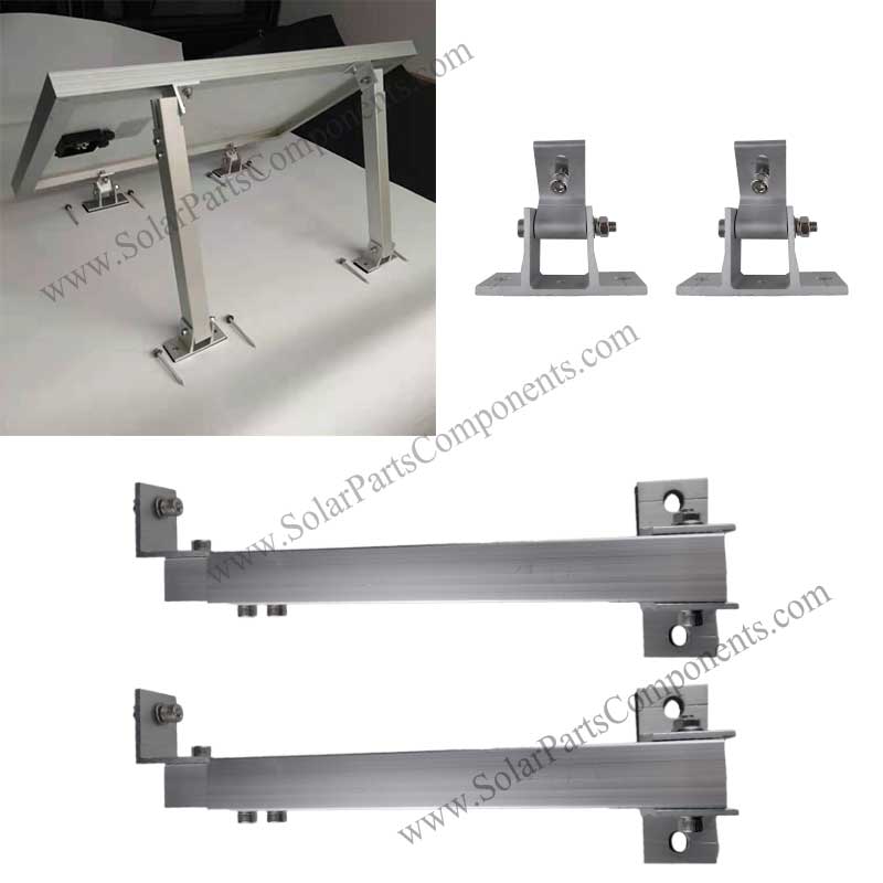 Lumax Aluminium L bracket M8 w/ ridgenut + bolt
