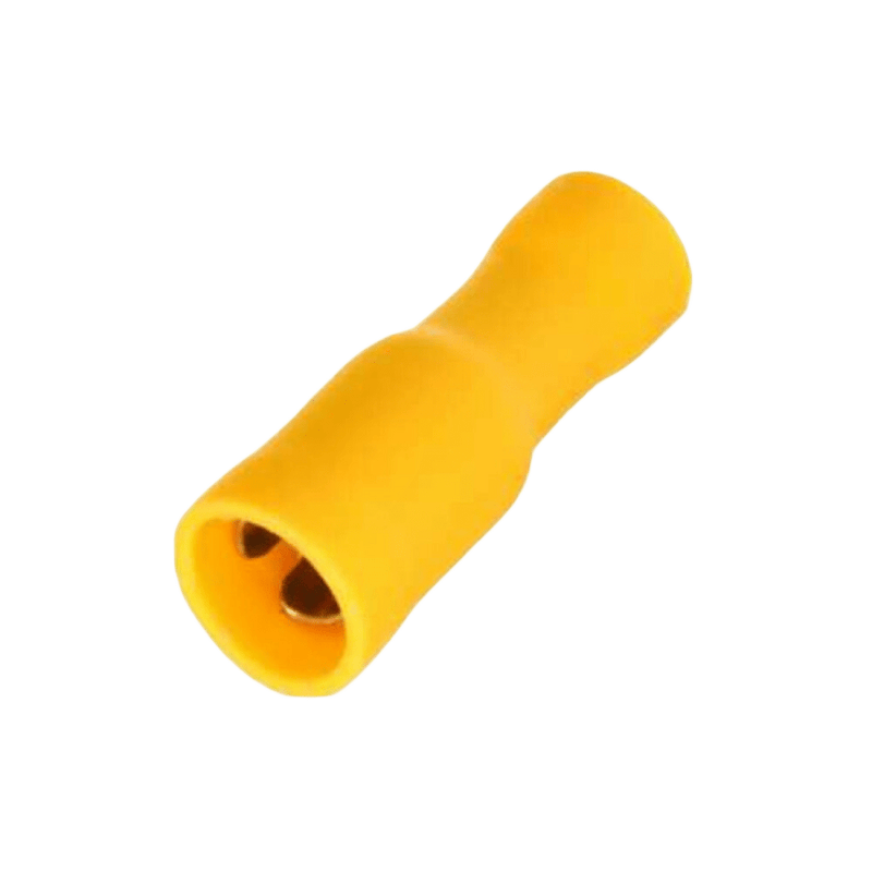 Insulated Yellow Bullet Terminal - Female