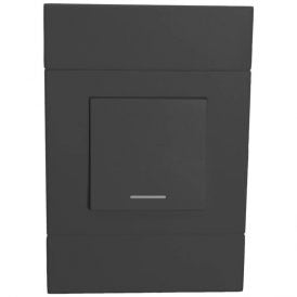 Veti 2 - Isolator 30A 2P 4×2 Charcoal Complete