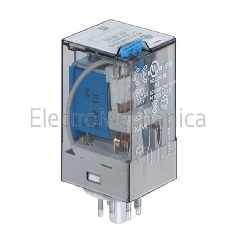 Finder 8‑Pin Round Plug‑In Relay - 230 VAC Coil