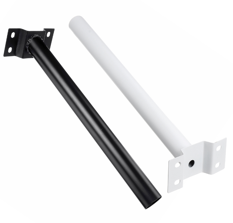 Wall Mount Pole Bracket for Solar Lights - No Ring (±470mm Length)