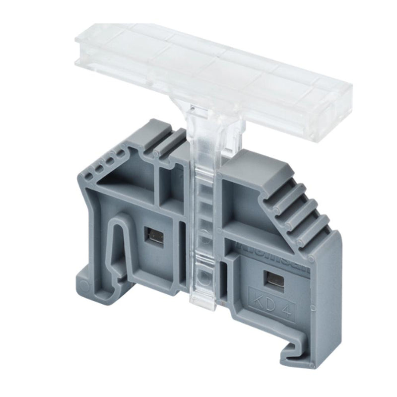 Klemsan DIN‑35 Transparent Group Marking Support