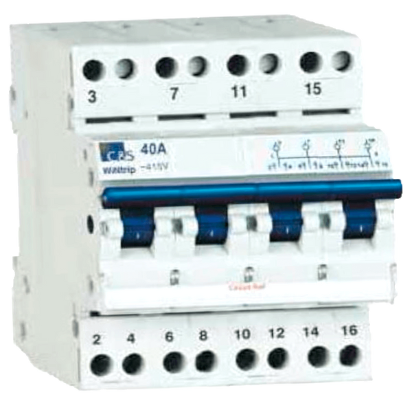 ACDC 63 A 4P Three-Position Changeover
