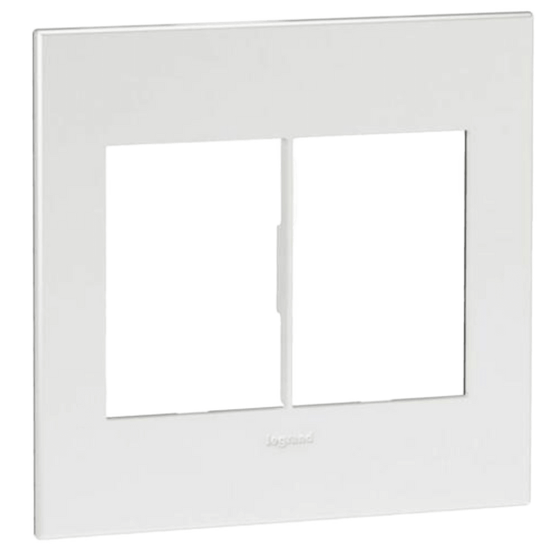 Legrand Arteor 2×3 Module Cover Plate - 4×4, White