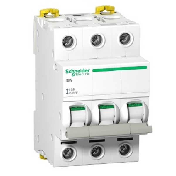 Schneider 100A 3P Isolator - DIN Rail, 6kA
