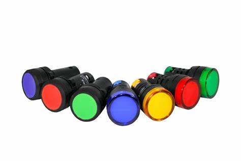Pilot Light Green AD16‑22DS - 12 V / 24 V