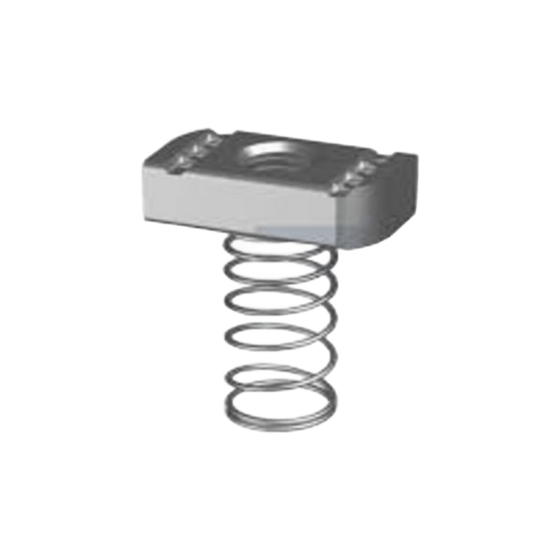 M8 Galvanized Long Spring Nut