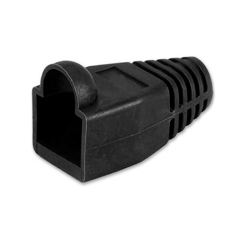 RJ45 Boot (Black, Cat5e/Cat6)