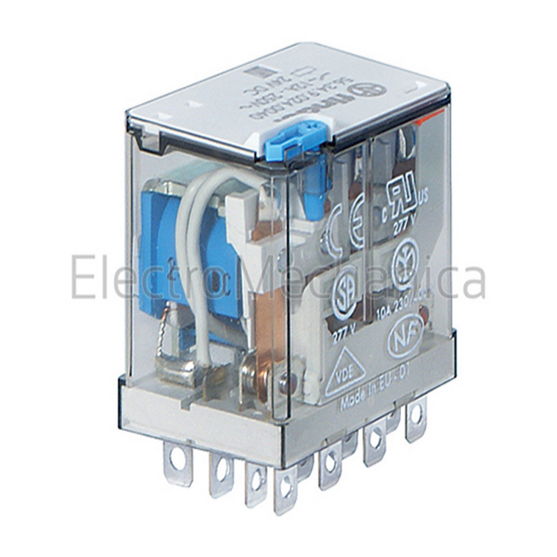Finder 56 Series Mini Power Relay - 12A, 4CO, 240VAC Coil