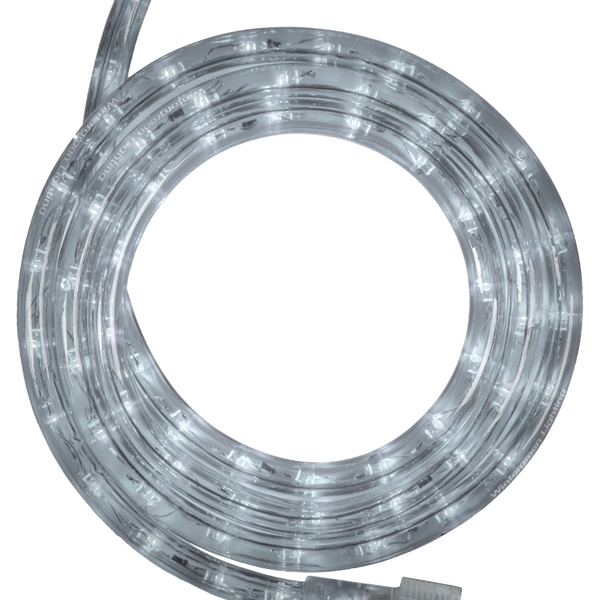 MES 220V Rope Strip Light 8W/m (IP65) - Daylight 6000K-6500K, Dimmable, 5050 SMD, 560lm, 14×6.5mm