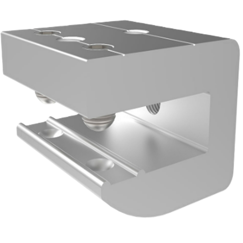 LX Solar - Generic Mount Clamps with EPDM Inserts for Brownbuilt / Craft-Lok® Standing Seam (M8 Holes)