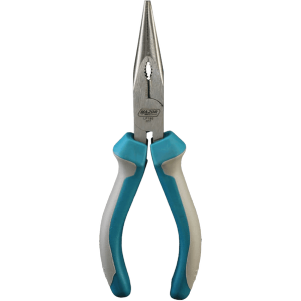MajorTech 160mm Econo Long Nose Pliers (Blue/Grey)