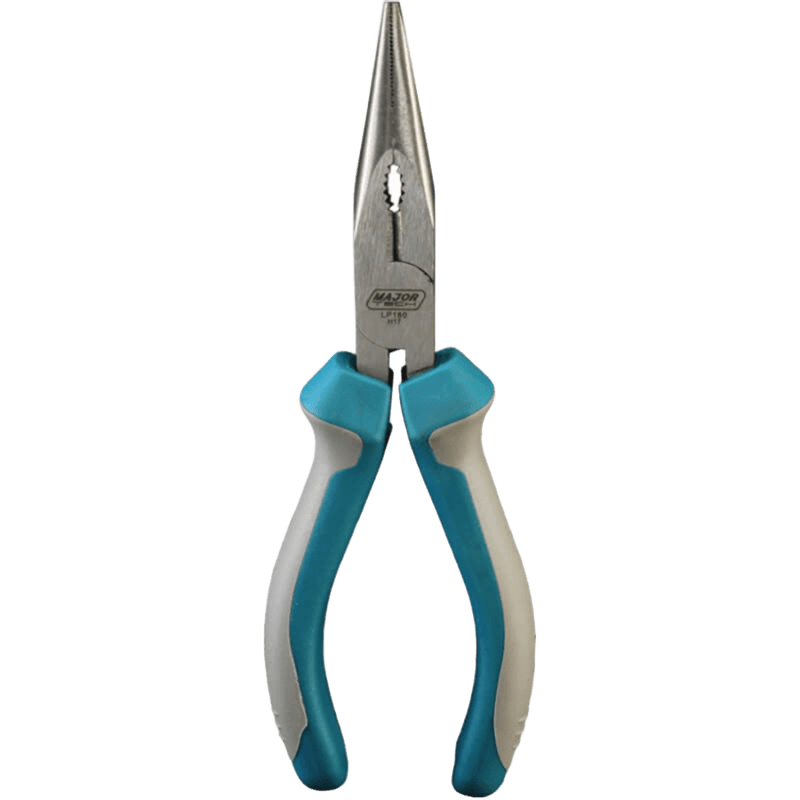 MajorTech 160mm Econo Long Nose Pliers (Blue/Grey)