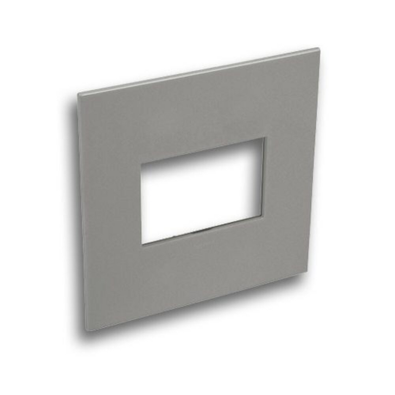 Legrand Arteor 4×4 Cover Plate 3 Mod SQ Magnesium