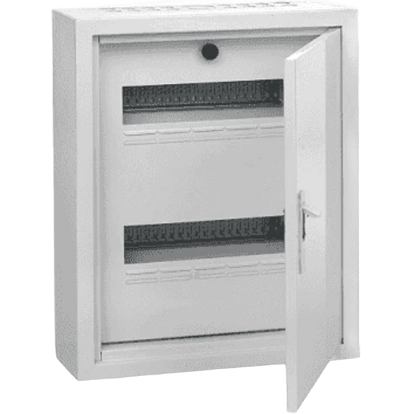 DB SU2+Door Flush 2X15 Way Din White